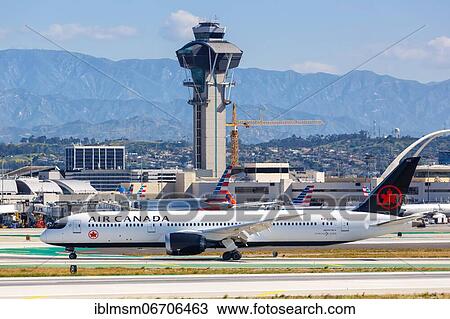 An Air Canada Boeing 787-9 Dreamliner aircraft with registration C-FSBV at Los Angeles Airport, U. S View Large Photo Image Stock Image - An Air Canada Boeing 787-9 Dreamliner aircraft with registration C-FSBV at Los Angeles Airport, U. S. Fotosearch