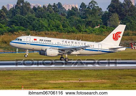 An Air China Airbus A319 aircraft with registration number B-6223 at Chengdu Airport, China, Asia View Large Photo Image Stock Photograph - An Air China Airbus A319 aircraft with registration number B-6223 at Chengdu Airport, China, Asia. Fotosearch
