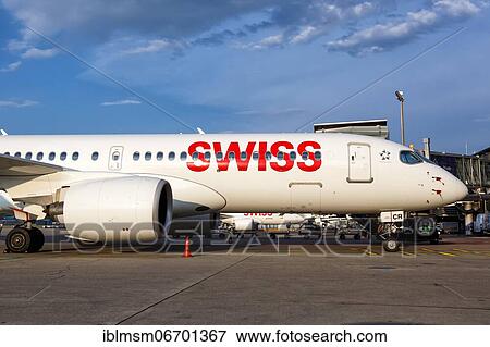 An Airbus A220-300 aircraft of Swiss with the registration HB-JCR at Zurich Airport (ZRH) in Switzerland View Large Photo Image Stock Photo - An Airbus A220-300 aircraft of Swiss with the registration HB-JCR at Zurich Airport (ZRH) in Switzerland. Fotosearch