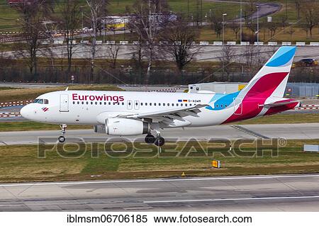 An Airbus A319 of Eurowings with the registration D-AGWM at Zurich Airport, Switzerland, Europe View Large Photo Image Stock Photography - An Airbus A319 of Eurowings with the registration D-AGWM at Zurich Airport, Switzerland, Europe. Fotosearch