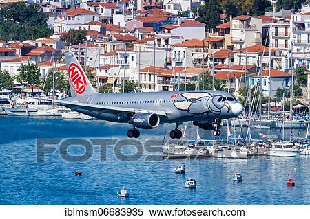 An Airbus A320 aircraft of Niki with the registration number OE-LEC at Skiathos airport (JSI) in Greece View Large Photo Image Stock Photography - An Airbus A320 aircraft of Niki with the registration number OE-LEC at Skiathos airport (JSI) in Greece. Fotosearch