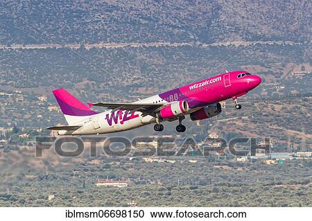 An Airbus A320 aircraft of Wizzair with registration number HA-LPV at Athens Airport, Greece, Europe View Large Photo Image Stock Image - An Airbus A320 aircraft of Wizzair with registration number HA-LPV at Athens Airport, Greece, Europe. Fotosearch