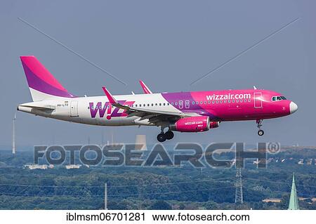 An Airbus A320 aircraft of Wizzair with registration number HA-LYO at Dortmund airport, Germany, Europe View Large Photo Image Stock Image - An Airbus A320 aircraft of Wizzair with registration number HA-LYO at Dortmund airport, Germany, Europe. Fotosearch