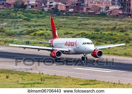 An Airbus A320 of Avianca Costa Rica with the registration N479TA at Cuzco Airport, Peru, South America View Large Photo Image Stock Image - An Airbus A320 of Avianca Costa Rica with the registration N479TA at Cuzco Airport, Peru, South America. Fotosearch