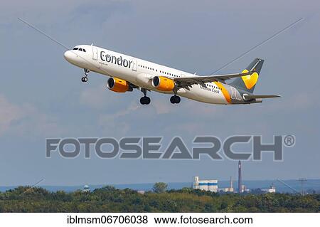 An Airbus A321 aircraft of Condor with registration number D-AIAG at Leipzig/Halle Airport (LEJ) in Schkeuditz, Germany, Europe View Large Photo Image Stock Photo - An Airbus A321 aircraft of Condor with registration number D-AIAG at Leipzig/Halle Airport (LEJ) in Schkeuditz, Germany, Europe. Fotosearch