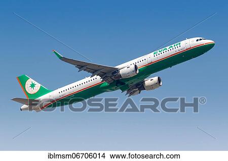 An Airbus A321 aircraft of Eva Air with registration number B-16217 at Hong Kong airport, China, Asia View Large Photo Image Picture - An Airbus A321 aircraft of Eva Air with registration number B-16217 at Hong Kong airport, China, Asia. Fotosearch