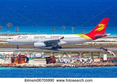 An Airbus A330-200 aircraft of Capital Airlines with registration number B-8019 at Male airport, Maldives, Asia View Large Photo Image Stock Image - An Airbus A330-200 aircraft of Capital Airlines with registration number B-8019 at Male airport, Maldives, Asia. Fotosearch