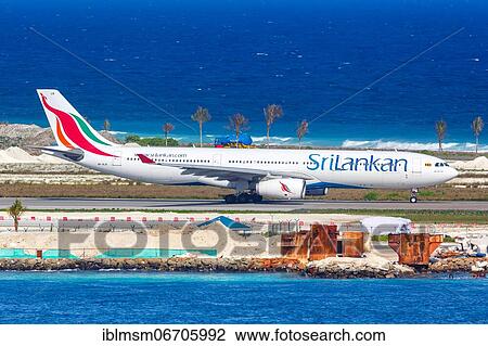 An Airbus A330-300 aircraft of SriLankan with registration number 4R-ALN at Male Airport, Maldives, Asia View Large Photo Image Stock Image - An Airbus A330-300 aircraft of SriLankan with registration number 4R-ALN at Male Airport, Maldives, Asia. Fotosearch
