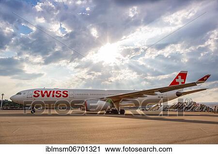 An Airbus A330-300 aircraft of Swiss with the registration HB-JHD at Zurich airport, Switzerland, Europe View Large Photo Image Stock Image - An Airbus A330-300 aircraft of Swiss with the registration HB-JHD at Zurich airport, Switzerland, Europe. Fotosearch