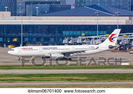 An Airbus A330-300 of China Eastern Airlines with registration number B-5969 at Shanghai Airport, China, Asia View Large Photo Image Stock Image - An Airbus A330-300 of China Eastern Airlines with registration number B-5969 at Shanghai Airport, China, Asia. Fotosearch