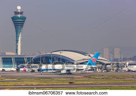 An Airbus A380-800 aircraft of China Southern Airlines with registration number B-6139 at Guangzhou airport, China, Asia View Large Photo Image Stock Photo - An Airbus A380-800 aircraft of China Southern Airlines with registration number B-6139 at Guangzhou airport, China, Asia. Fotosearch