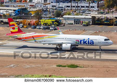 An Arkia Airbus A321LR with registration number 4X-AGK at Eilat Airport, Israel, Asia View Large Photo Image Stock Image - An Arkia Airbus A321LR with registration number 4X-AGK at Eilat Airport, Israel, Asia. Fotosearch