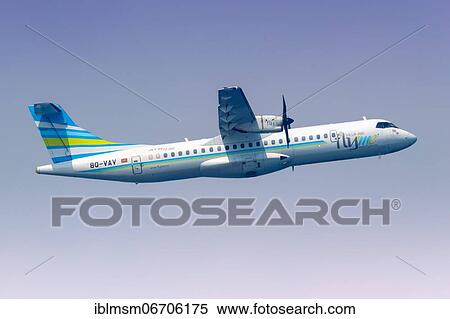 An ATR-72-500 aircraft of FlyMe Villa Air with registration number 8Q-VAV at Male Airport, Maldives, Asia View Large Photo Image Stock Photography - An ATR-72-500 aircraft of FlyMe Villa Air with registration number 8Q-VAV at Male Airport, Maldives, Asia. Fotosearch