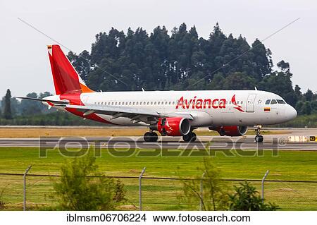 An Avianca Airbus A320 aircraft with registration N426AV at Bogota Airport, Colombia, South America View Large Photo Image Picture - An Avianca Airbus A320 aircraft with registration N426AV at Bogota Airport, Colombia, South America. Fotosearch