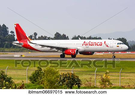 An Avianca Airbus A321 aircraft with registration number N696AV at Bogota Airport (BOG), Bogota, Colombia, South America View Large Photo Image Stock Photography - An Avianca Airbus A321 aircraft with registration number N696AV at Bogota Airport (BOG), Bogota, Colombia, South America. Fotosearch