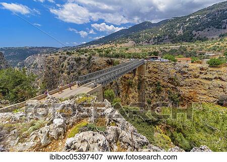Stock Photo - Aradena Gorge, Crete, Greece, Europe. Fotosearch