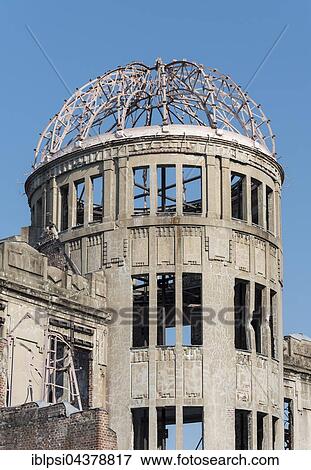 Stock Photo - Atomic Bomb Dome, Hiroshima Peace Memorial, Hiroshima, Japan, Asia. Fotosearch