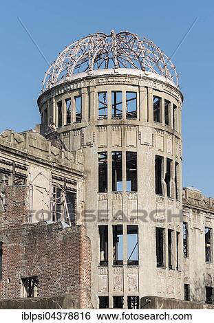 Atomic Bomb Dome, Hiroshima Peace Memorial, Hiroshima, Japan, Asia View Large Photo Image Stock Photograph - Atomic Bomb Dome, Hiroshima Peace Memorial, Hiroshima, Japan, Asia. Fotosearch