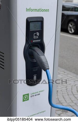 Autostrom filling station for electric vehicles, Ulm, Baden-Württemberg, Germany, Europe View Large Photo Image Picture - Autostrom filling station for electric vehicles, Ulm, Baden-Württemberg, Germany, Europe. Fotosearch