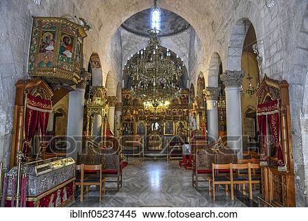 Stock Photography - Basilica, Monastery of Agios Neofytos, Cyprus, Europe. Fotosearch