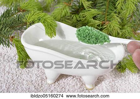 Bath additive spruce tips, spruce tip concentrate View Large Photo Image Picture - Bath additive spruce tips, spruce tip concentrate. Fotosearch