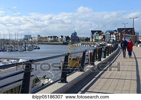 Beach promenade and marina of Littlehampton, West Sussex, England, Great Britain View Large Photo Image Stock Photo - Beach promenade and marina of Littlehampton, West Sussex, England, Great Britain. Fotosearch