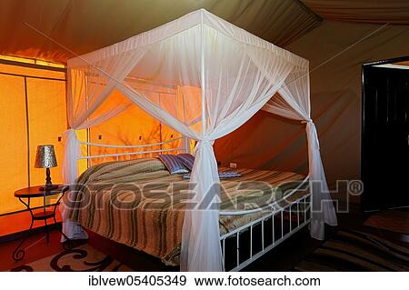 Stock Photo - Bed, National park, Safari, Safari destination, Savannah, Serengeti, Tanzania, Africa. Fotosearch