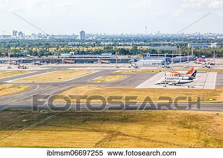 Berlin Schönefeld SXF Airport Terminal aerial view in Berlin, Germany, Europe View Large Photo Image Stock Photography - Berlin Schönefeld SXF Airport Terminal aerial view in Berlin, Germany, Europe. Fotosearch