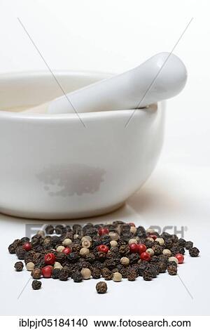 Black, white and red peppercorns, grated shell, mortar, pepper, peppercorn, peppercorns View Large Photo Image Stock Image - Black, white and red peppercorns, grated shell, mortar, pepper, peppercorn, peppercorns. Fotosearch