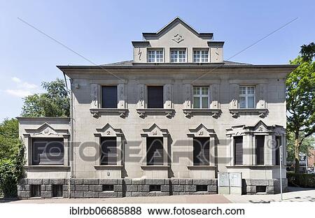 Bocholt City Museum, Art Deco style villa, Bocholt, Münsterland, North Rhine-Westphalia, Germany, Europe View Large Photo Image Stock Photo - Bocholt City Museum, Art Deco style villa, Bocholt, Münsterland, North Rhine-Westphalia, Germany, Europe. Fotosearch