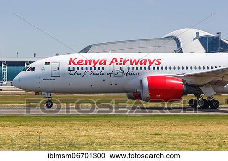 Boeing 787-8 Dreamliner aircraft of Kenya Airways with registration number 5Y-KZC at Guangzhou airport, China, Asia View Large Photo Image Stock Image - Boeing 787-8 Dreamliner aircraft of Kenya Airways with registration number 5Y-KZC at Guangzhou airport, China, Asia. Fotosearch