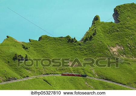 Brienz Rothorn Railway, Lake Brienz, Bern, Bernese Oberland, Switzerland, Europe View Large Photo Image Stock Image - Brienz Rothorn Railway, Lake Brienz, Bern, Bernese Oberland, Switzerland, Europe. Fotosearch