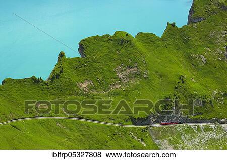 Brienz Rothorn Railway, Lake Brienz, Bern, Bernese Oberland, Switzerland, Europe View Large Photo Image Stock Photo - Brienz Rothorn Railway, Lake Brienz, Bern, Bernese Oberland, Switzerland, Europe. Fotosearch