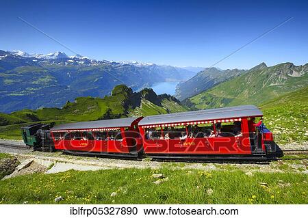 Brienz Rothorn Railway, view from the Brienz Rothorn, Lake Brienz, Bern, Bernese Oberland, Switzerland, Europe View Large Photo Image Stock Image - Brienz Rothorn Railway, view from the Brienz Rothorn, Lake Brienz, Bern, Bernese Oberland, Switzerland, Europe. Fotosearch