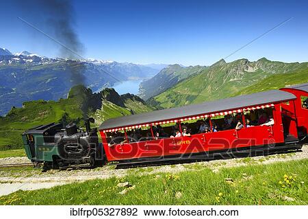 Brienz Rothorn Railway, view from the Brienz Rothorn, Lake Brienz, Bern, Bernese Oberland, Switzerland, Europe View Large Photo Image Stock Image - Brienz Rothorn Railway, view from the Brienz Rothorn, Lake Brienz, Bern, Bernese Oberland, Switzerland, Europe. Fotosearch