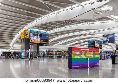 British Airways Terminal 5 at London Heathrow Airport (LHR) in the United Kingdom View Large Photo Image Stock Photo - British Airways Terminal 5 at London Heathrow Airport (LHR) in the United Kingdom. Fotosearch
