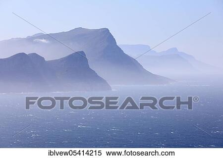 Stock Photography - Cape Peninsula, Atlantic Ocean, Western Cape, South Africa, Africa. Fotosearch