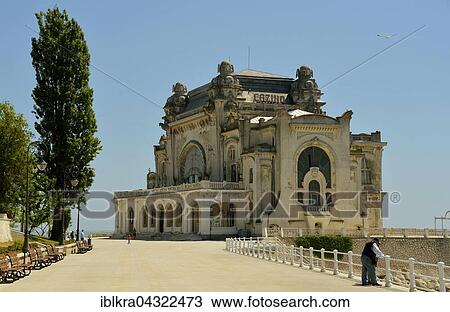 Stock Image - Casino, Constanța, Romania, Europe. Fotosearch