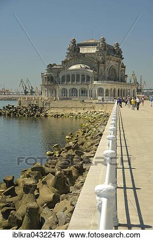 Stock Photograph - Casino, Constanța, Romania, Europe. Fotosearch