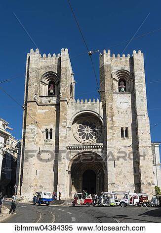 Catedral Sé Patriarcal, Lisbon Cathedral, historic centre, Lisbon, Portugal, Europe View Large Photo Image Stock Photography - Catedral Sé Patriarcal, Lisbon Cathedral, historic centre, Lisbon, Portugal, Europe. Fotosearch