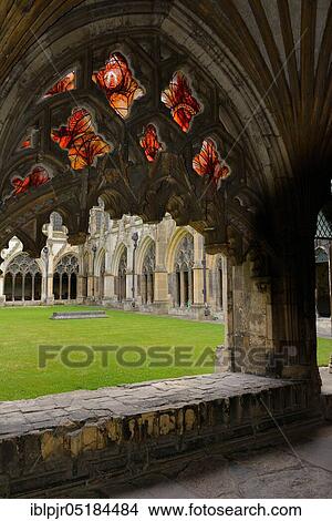 Cathedral, Cloister, Canterbury, County of Kent, England, Great Britain View Large Photo Image Picture - Cathedral, Cloister, Canterbury, County of Kent, England, Great Britain. Fotosearch