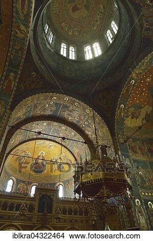 Cathedral of St. Peter and Paul, dome, interior, Constanța, Romania, Europe View Large Photo Image Picture - Cathedral of St. Peter and Paul, dome, interior, Constanța, Romania, Europe. Fotosearch