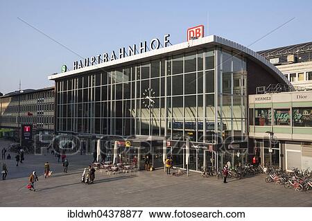 Central Station, Cologne, North Rhine-Westphalia, Germany, Europe View Large Photo Image Stock Photo - Central Station, Cologne, North Rhine-Westphalia, Germany, Europe. Fotosearch