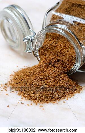Stock Image - Chermoula spice mix, Charmoula. Fotosearch