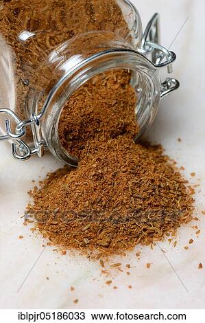 Stock Image - Chermoula spice mix, Charmoula. Fotosearch