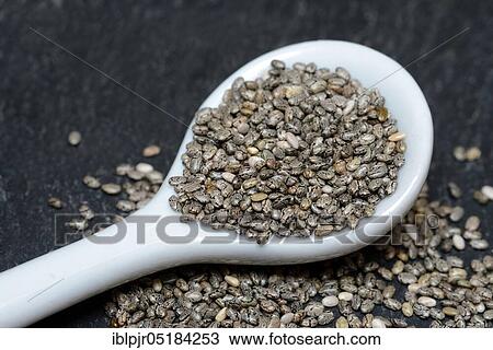 Chia seeds ( Salvia hispanica) View Large Photo Image Stock Image - Chia seeds ( Salvia hispanica). Fotosearch