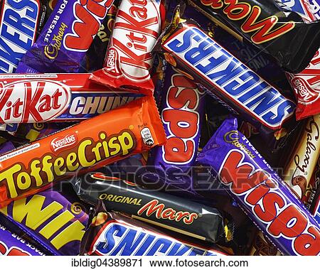 Chocolate bars, close up, assorted brands of chocolate View Large Photo Image Stock Image - Chocolate bars, close up, assorted brands of chocolate. Fotosearch