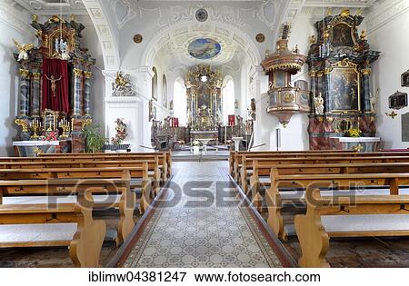 Choir room, Sankt Georg church, Wasserburg am Bodensee, Lake Constance, Allgäu, Swabia, Bavaria, Germany, Europe View Large Photo Image Stock Photo - Choir room, Sankt Georg church, Wasserburg am Bodensee, Lake Constance, Allgäu, Swabia, Bavaria, Germany, Europe. Fotosearch
