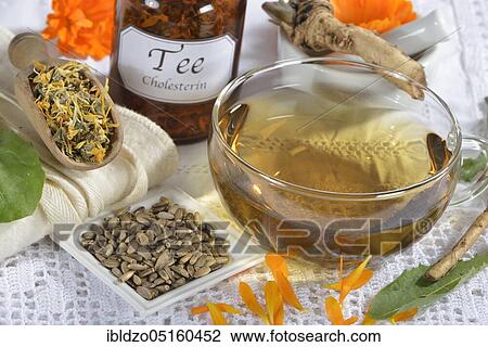 Cholesterol regulating tea, dandelion leaves (Taraxacum officinale) (dandelion root), marigold (Calendula officinalis), soap root (Saponaria officinalis), milk thistle fruit (Silybum marianum) artichoke leaves (Cynara scolymus) View Large Photo Image Stock Image - Cholesterol regulating tea, dandelion leaves (Taraxacum officinale) (dandelion root), marigold (Calendula officinalis), soap root (Saponaria officinalis), milk thistle fruit (Silybum marianum) artichoke leaves (Cynara scolymus). Fotosearch