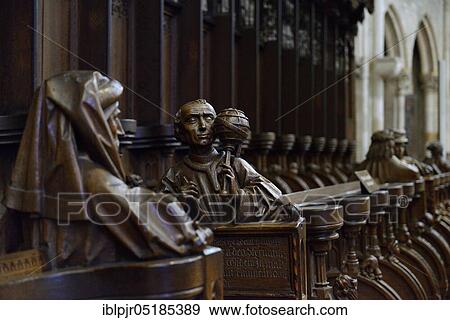 Church pews in the choir of Ulm Cathedral, Choir Stalls, Ptolemy and Seneca, Ulm, Baden-Württemberg, Germany, Europe View Large Photo Image Stock Photo - Church pews in the choir of Ulm Cathedral, Choir Stalls, Ptolemy and Seneca, Ulm, Baden-Württemberg, Germany, Europe. Fotosearch